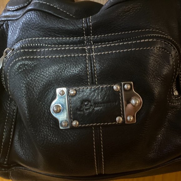 100% Genuine Leather by B. Makowsky Black Purse - Picture 9 of 16
